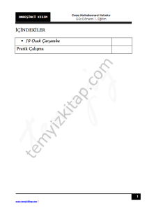 Ceza Muhakemesi Hukuku 1.Öğretim 23-24 Güz 15