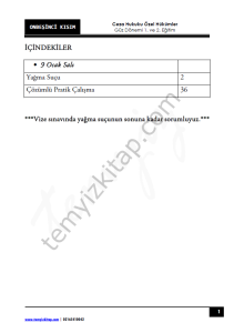 Ceza Hukuku Özel Hükümler 23-24 Güz 15