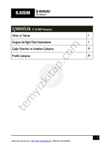 İş Hukuku 25-26 Güz 6