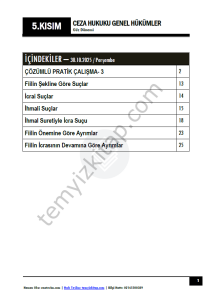 Ceza Hukuku Genel Hükümler 25-26 Güz 5