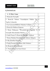 Kırıkkale Üniversitesi Roma Hukuku 22-23 Bahar 4
