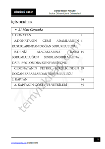 Şehir Üniversitesi Deniz Ticareti Hukuku 22-23 Bahar 4