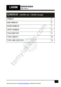 Medeni Hukuk 23-24 Bahar 1