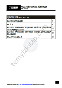 Ceza Hukuku Özel Hükümler 25-26 Güz 7