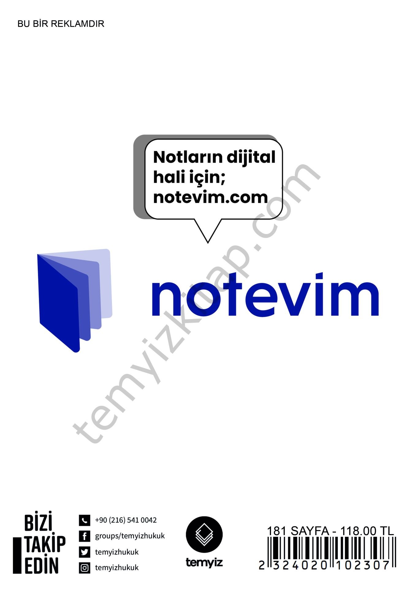 Borçlar Hukuku Genel Hükümler 2023-2024 Bahar Dönemi Efsane Seri