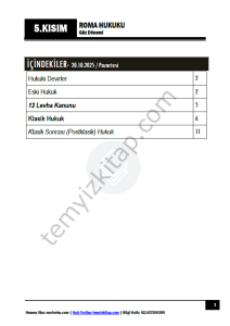 Roma Hukuku 25-26 Güz 5