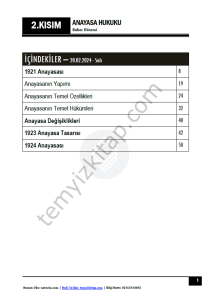 Anayasa Hukuku 23-24 Bahar 2