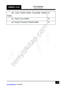 Sakarya Üniversitesi Hukuk Başlangıcı 22-23 Bahar 4