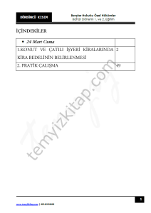 Borçlar Hukuku Özel Hükümler 22-23 Bahar 4