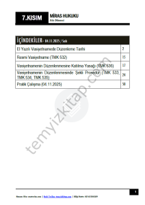 Miras Hukuku 25-26 Güz 7