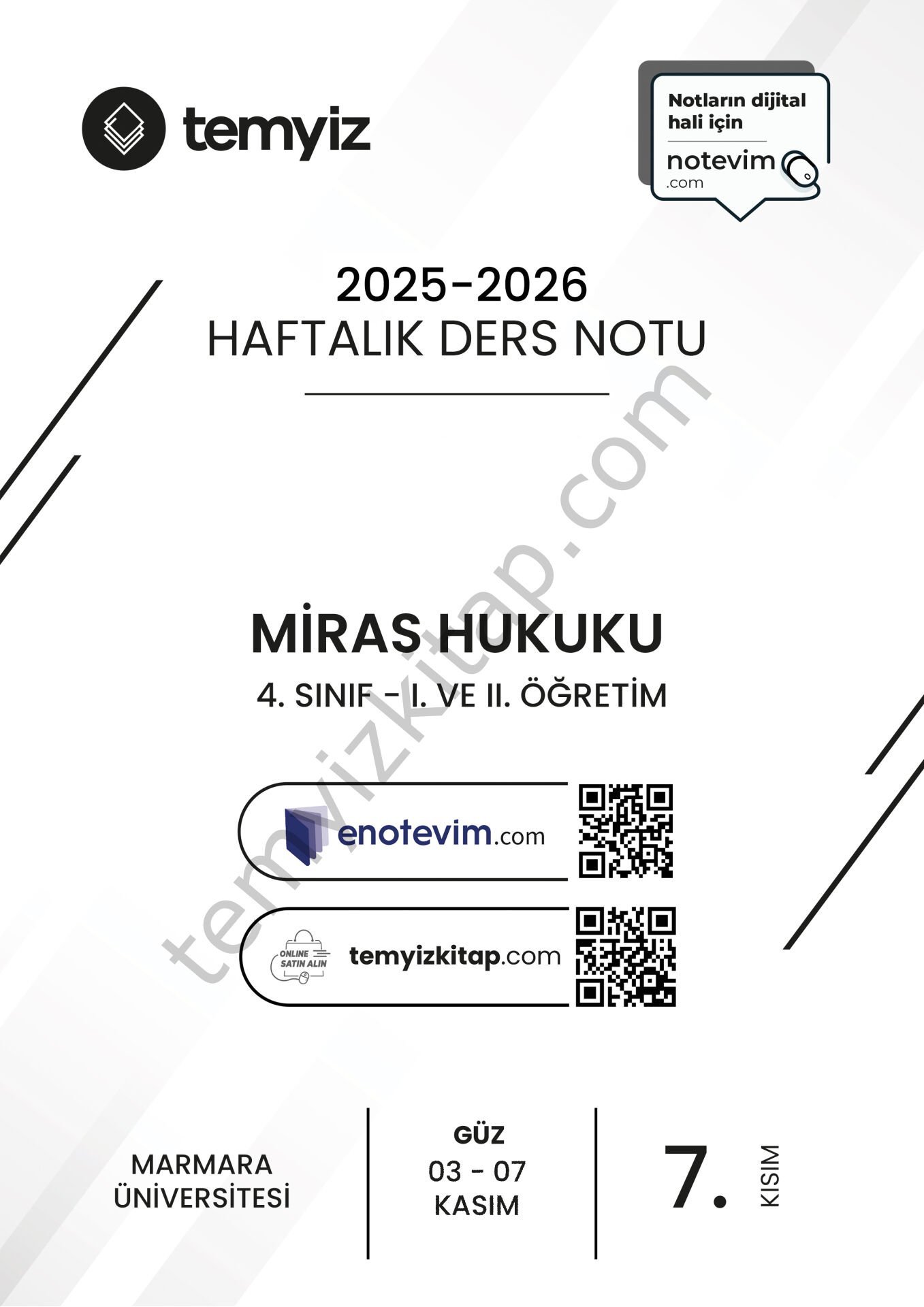 Miras Hukuku 25-26 Güz 7