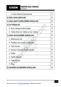 Medeni Usul Hukuku 25-26 Güz 8