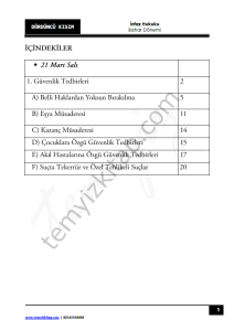 Kocatepe Üniversitesi İnfaz Hukuku 22-23 Bahar 4