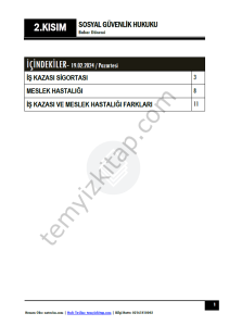 Sosyal Güvenlik Hukuku 23-24 Bahar 2