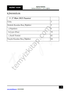 Roma Hukuku 22-23 Bahar 5