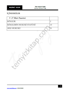 Türk Hukuk Tarihi TEK 22-23 Bahar 5