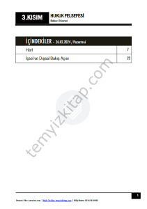 Hukuk Felsefesi 23-24 Bahar 3