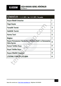 Ceza Hukuku Genel Hükümler 25-26 Güz 8