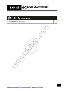 Ceza Hukuku Özel Hükümler 23-24 Bahar 3