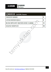 İş Hukuku 23-24 Bahar 3