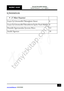 Sosyal Güvenlik Hukuku 22-23 Bahar 5