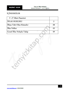 İcra ve İflas Hukuku 22-23 Bahar 5