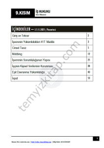 İş Hukuku 25-26 Güz 9
