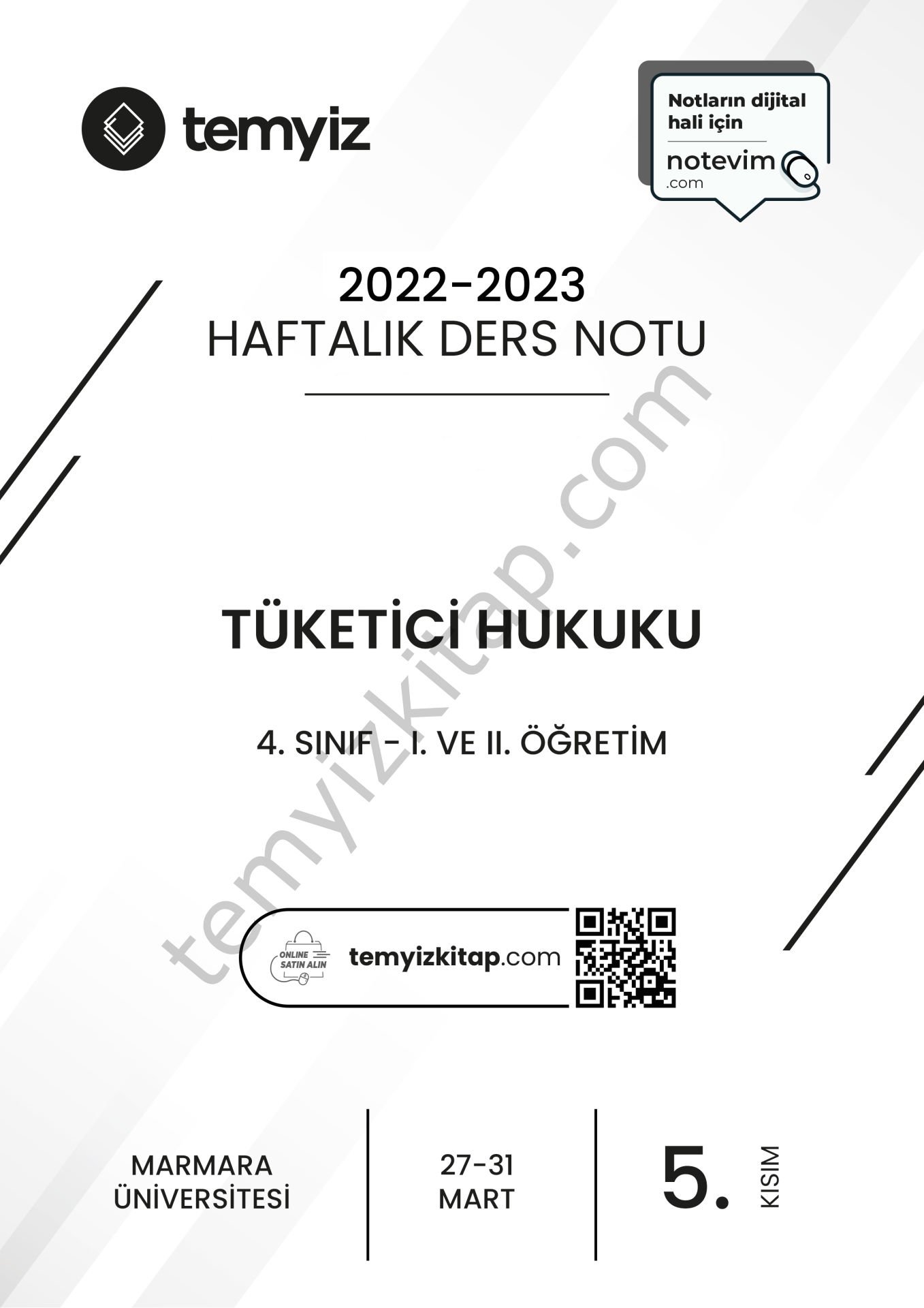 Tüketici Hukuku 22-23 Bahar 5