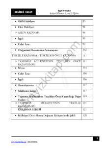 Eşya Hukuku 22-23 Bahar 5