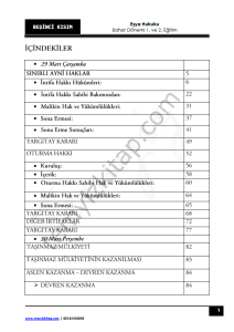 Eşya Hukuku 22-23 Bahar 5