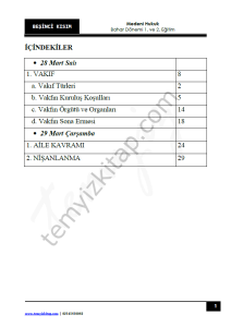 Kırıkkale Üniversitesi Medeni Hukuk 22-23 Bahar 5