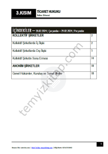Ticaret Hukuku 2.Öğretim 23-24 Bahar 3