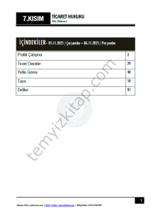 Ticaret Hukuku 25-26 Güz 7