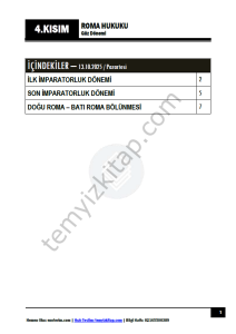 Roma Hukuku 25-26 Güz 4