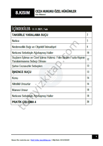 Ceza Hukuku Özel Hükümler 25-26 Güz 8