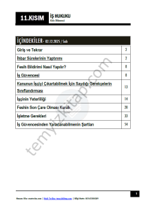 İş Hukuku 25-26 Güz 11