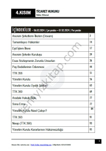 Ticaret Hukuku 1.Öğretim 23-24 Bahar 4