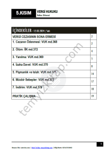 Vergi Hukuku 23-24 Bahar 5