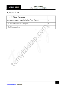 Hukuk Felsefesi 22-23 Bahar 6