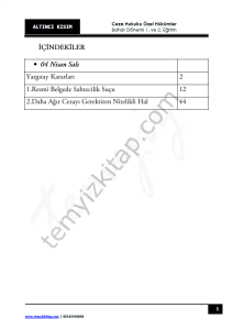 Ceza Hukuku Özel Hükümler 22-23 Bahar 6