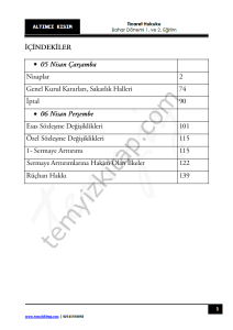 Ticaret Hukuku 22-23 Bahar 6
