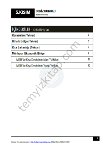 Deniz Hukuku 23-24 Bahar 5