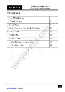 Şehir Üniversitesi İş ve Sosyal Güvenlik Hukuku 22-23 Bahar 6