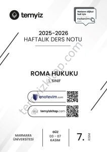 Roma Hukuku 25-26 Güz 7