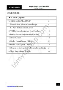 Kırıkkale Üniversitesi Borçlar Hukuku Genel Hükümler 22-23 Bahar 6