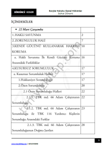 Kırıkkale Üniversitesi Borçlar Hukuku Genel Hükümler 22-23 Bahar 4