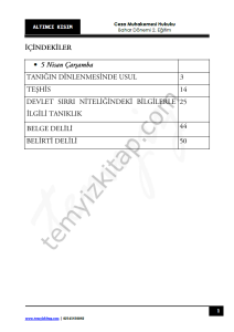 Ceza Muhakemesi Hukuku 2.Öğretim 22-23 Bahar 6