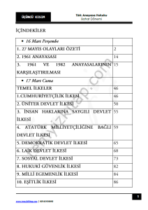 Sakarya Üniversitesi Türk Anayasa Hukuku 22-23 Bahar 3