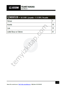 Ticaret Hukuku 25-26 Güz 12