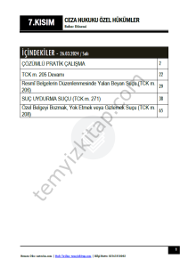Ceza Hukuku Özel Hükümler 23-24 Bahar 7